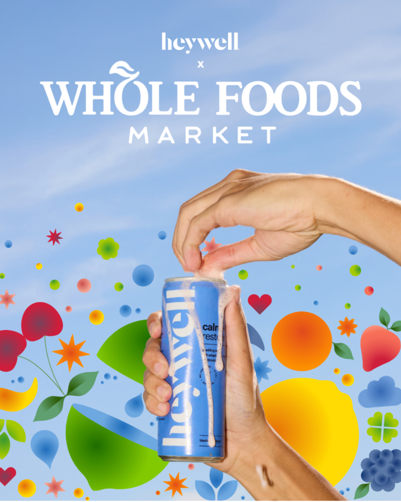 heywell is now available in select Whole Foods Markets