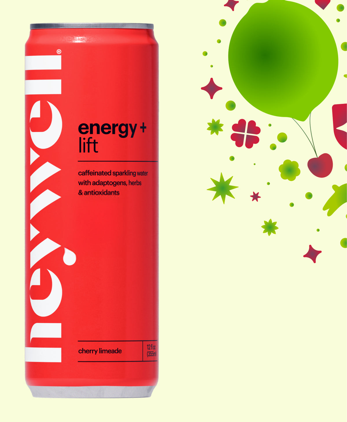 Energy + Lift Sparkling Cherry Limeade– heywell