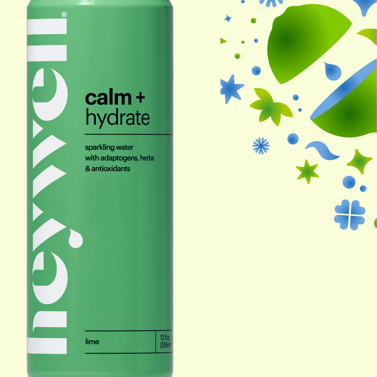 Calm + Hydrate Sparkling Lime– heywell